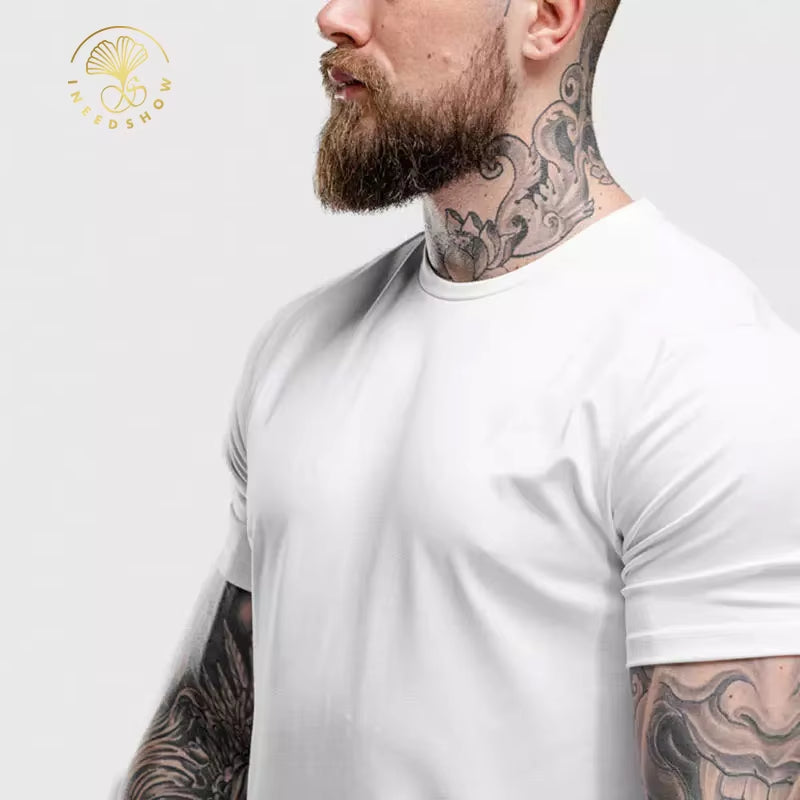 Eco- Friendly High Quality Running Tops Gym Wear Sports Wear Manufacturers Custom Bamboo Shirts Clothing for Men
