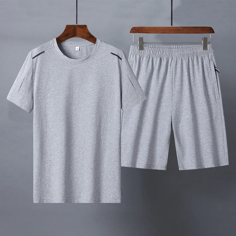 2024 New Arrivals Fashion Handsome Popular Cotton Thin Fitness Jogging Fast Walking Suit Men