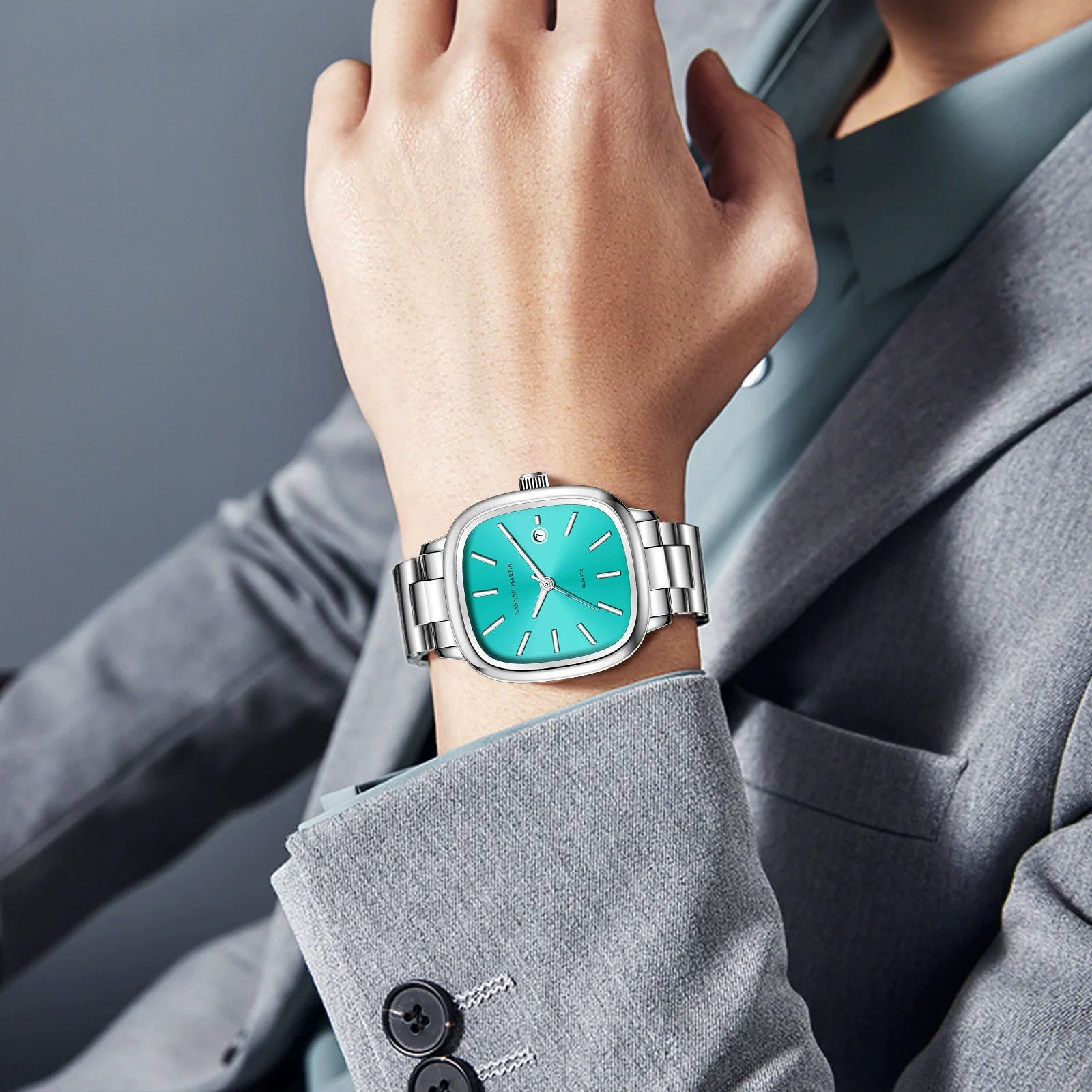 Square Watches Luxury High Quality Original Brand Gold