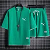2024Summer Cross Border Men's Trend Solid Color Simple