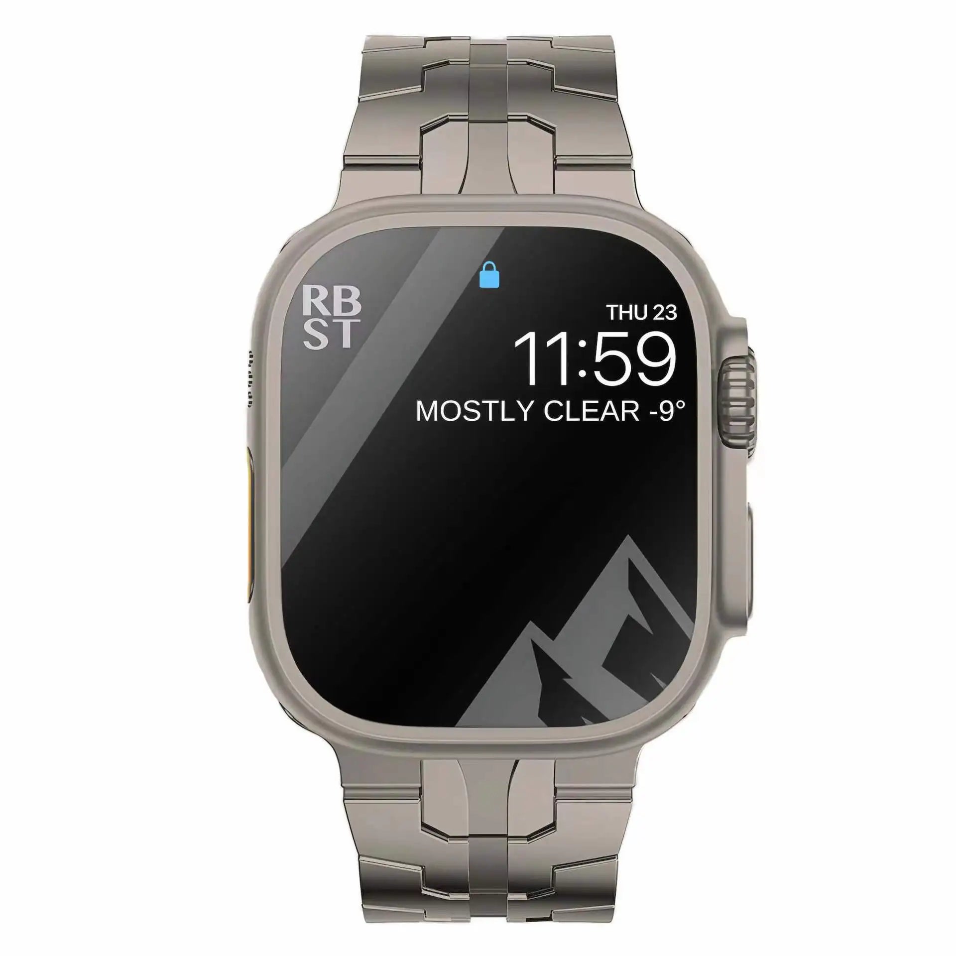 2025 High Quality  Titanium Watch Wrist Band Strap for Apple Watch
