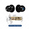 Lock Stainless Steel Round Door Handle Smart Lock