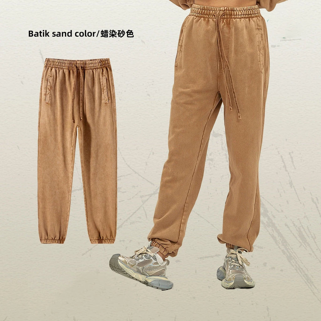 Ohsisa 2025 Men's Casual Street Fashion Brand Batik Old Loose