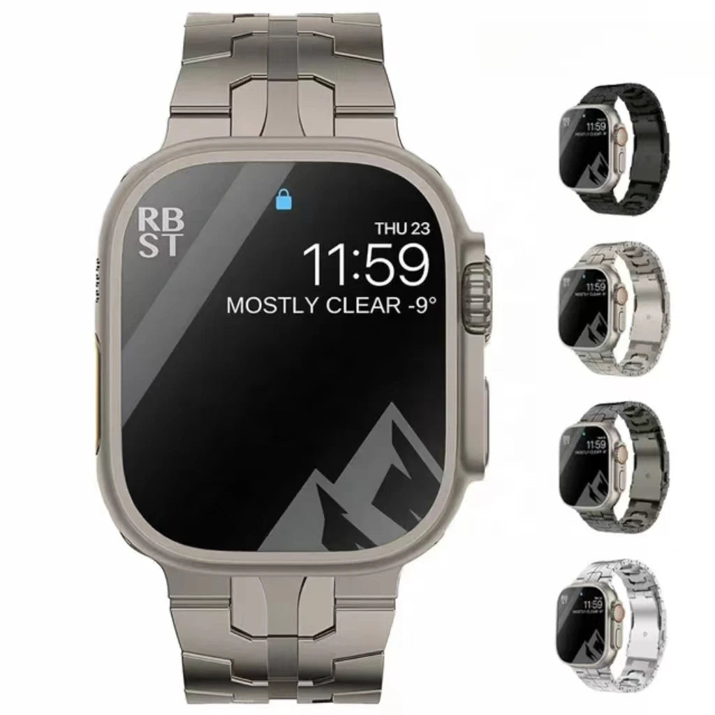 2025 High Quality  Titanium Watch Wrist Band Strap for Apple Watch