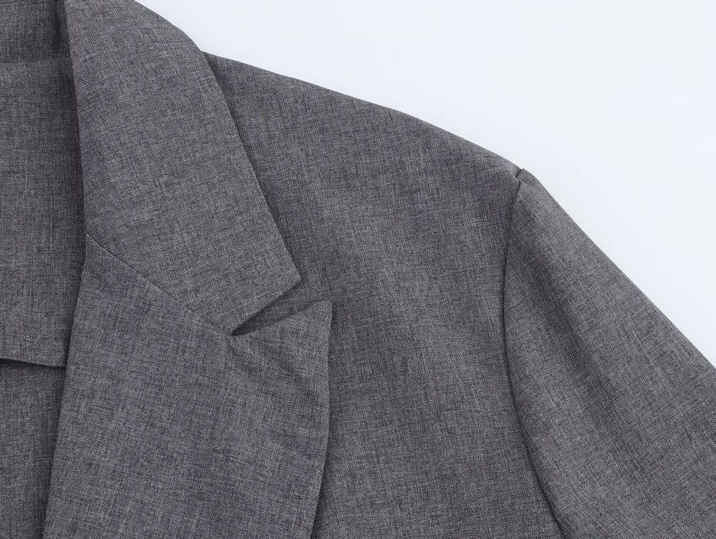 ZADE 2025 Women's Minimalist ZW Series Blazer Summer