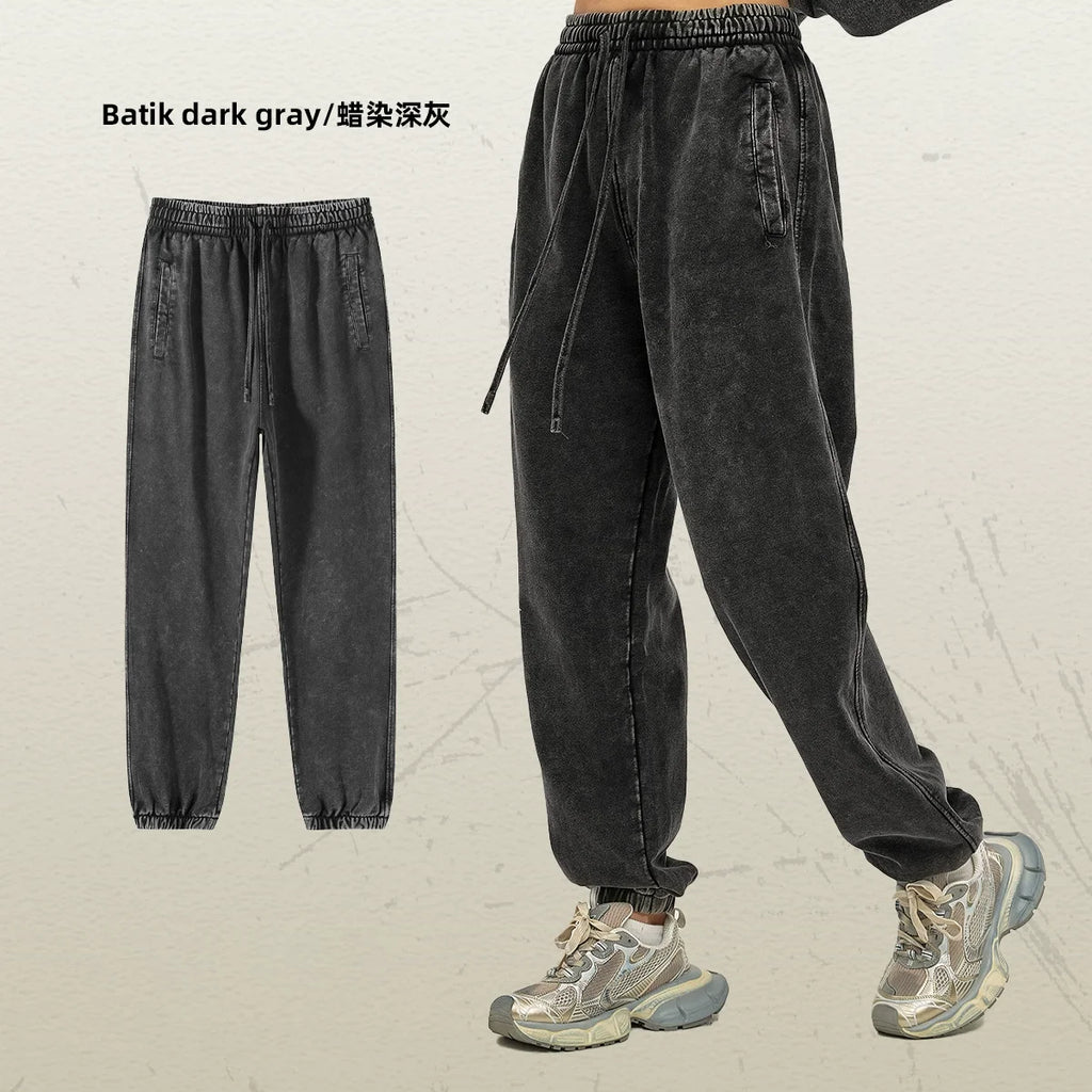 Ohsisa 2025 Men's Casual Street Fashion Brand Batik Old Loose