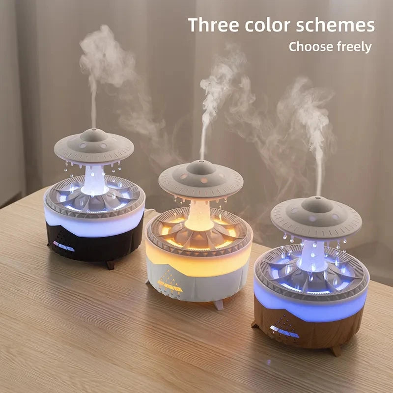 Humidifier Led Light air Humidifier Bedroom  Mushroom Cloud Lamp Humidifier
