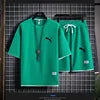 2024Summer Cross Border Men's Trend Solid Color Simple