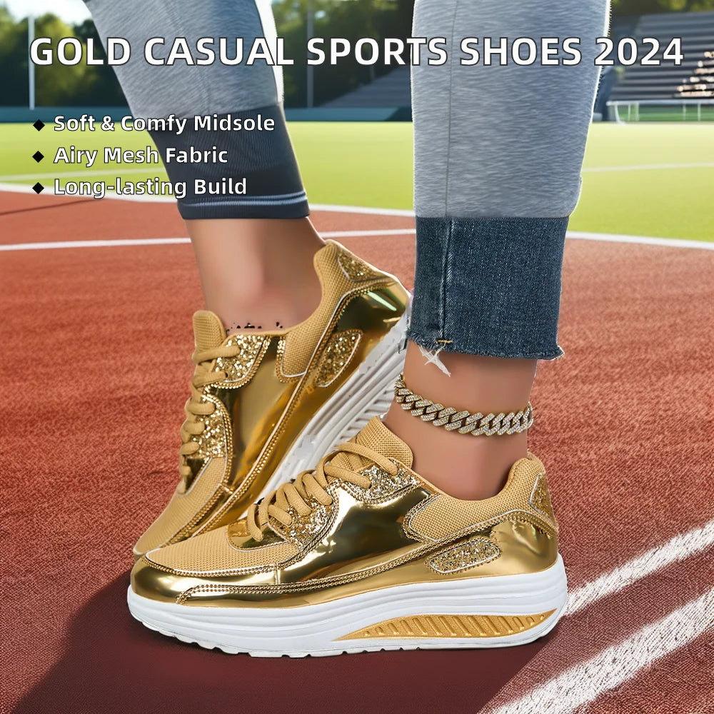 Breathable Casual Sports Shoes for Women 36-42 Outdoor Lace-Up Comfortable