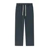 High Quality Autumn Winter Straight Leg Sweatpants Mens Jogging Pants Baggy Plus Size  Fleece Cotton Sweatpants