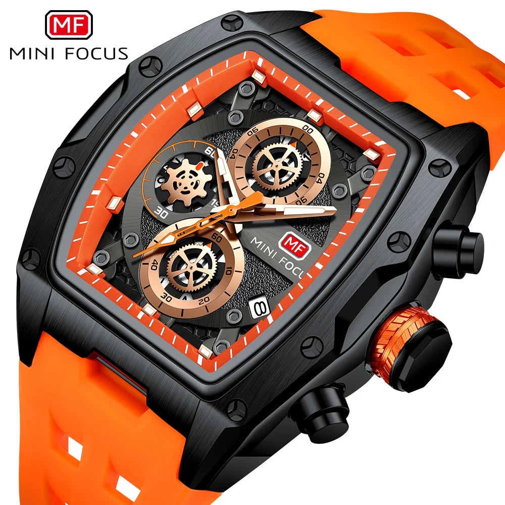 New Watches Luxury Sport Quartz Watch for Men Waterproof