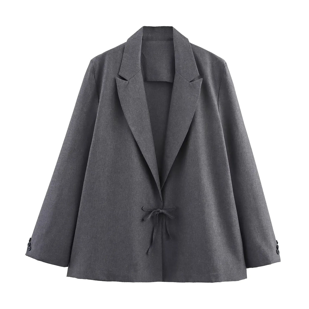 ZADE 2025 Women's Minimalist ZW Series Blazer Summer