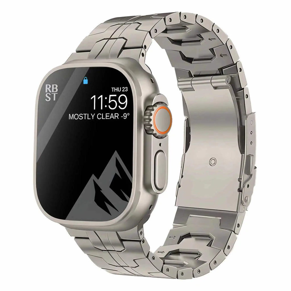 2025 High Quality  Titanium Watch Wrist Band Strap for Apple Watch