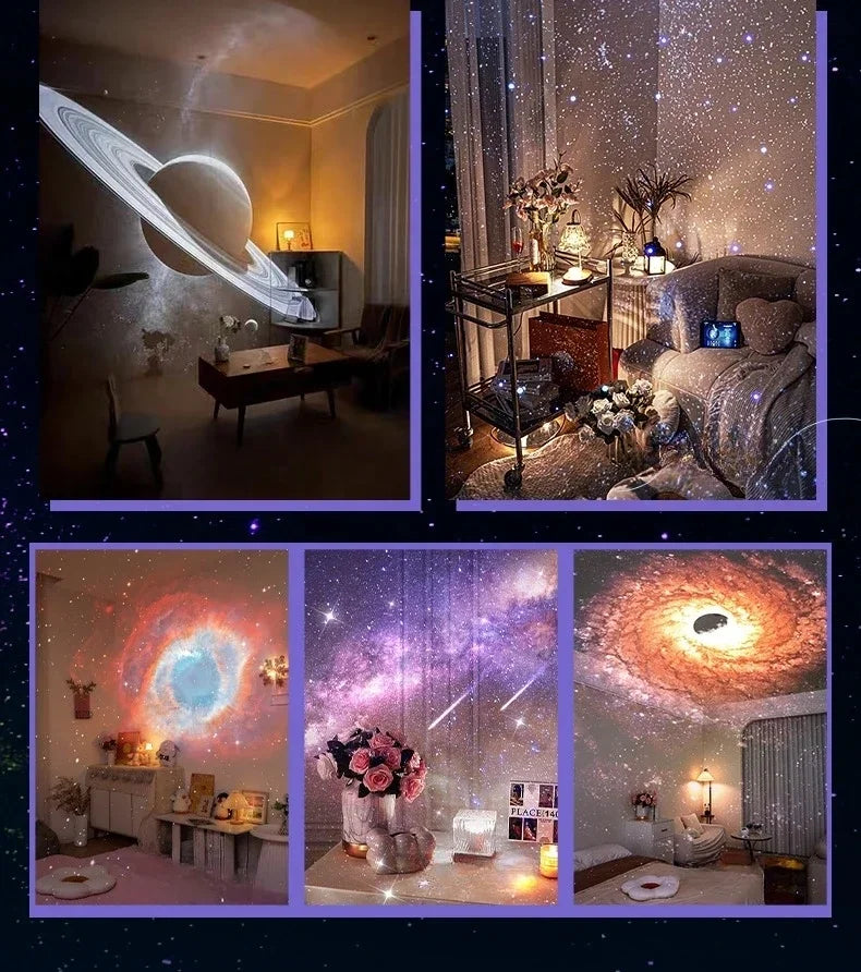 Star 3D Visual Wireless Galaxy Star Projector Speaker Ultra Clear