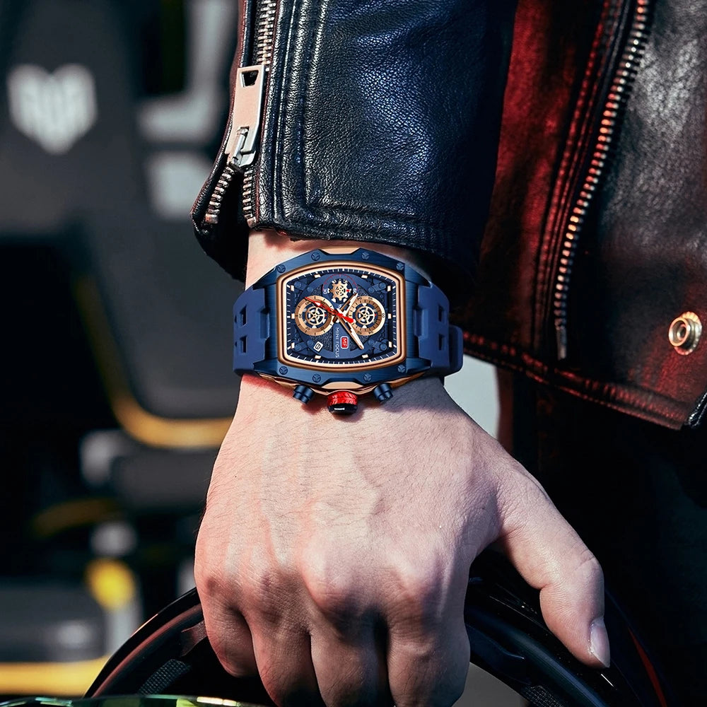 Watches Luxury Watch for Men Waterproof With Luminous Hands