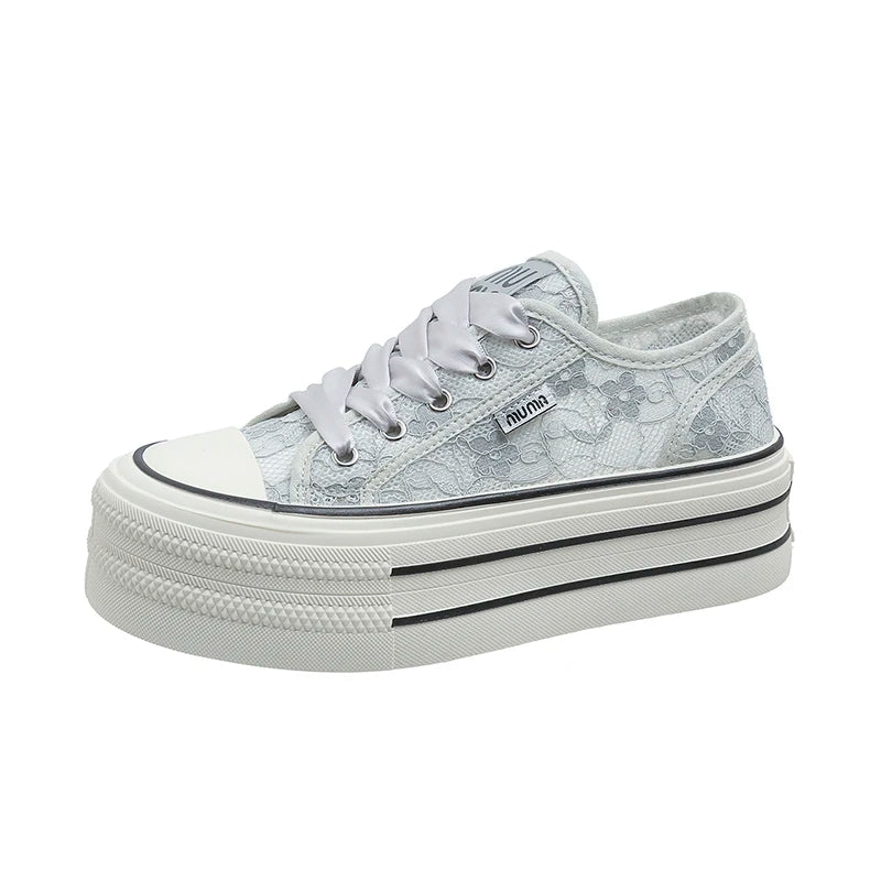Thick base height increase sport shoes women New Spring 2025 Collection shoes women sneakers Fashion Trends sports shoes