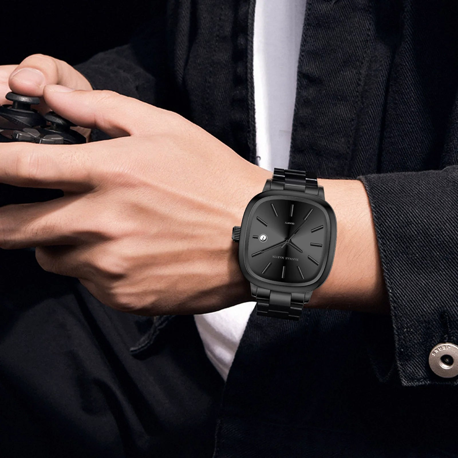 Square Watches Luxury High Quality Original Brand Gold