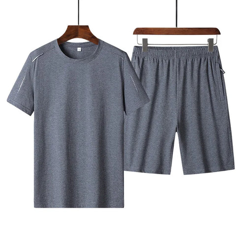 2024 New Arrivals Fashion Handsome Popular Cotton Thin Fitness Jogging Fast Walking Suit Men