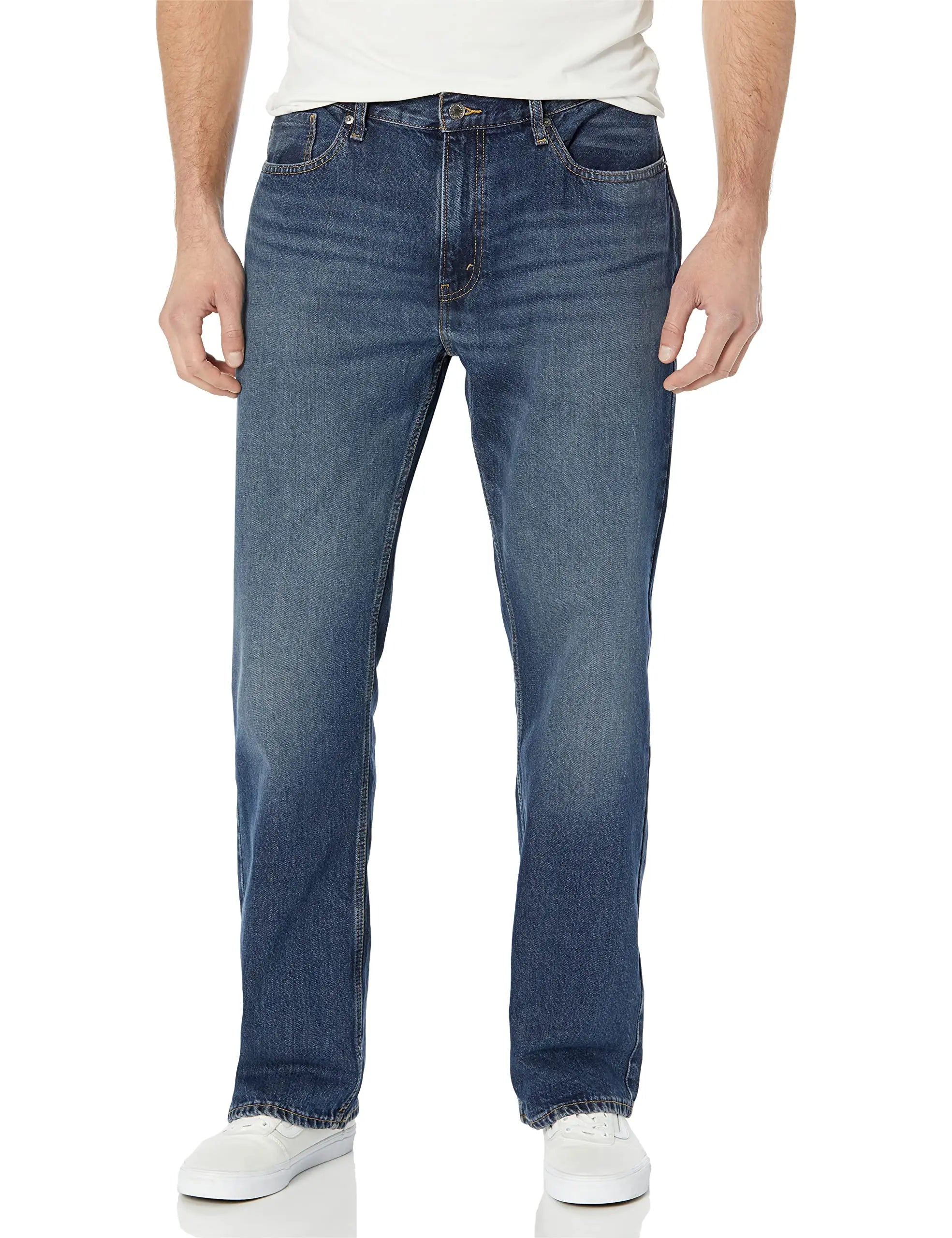 Retro Starry Sky Patterned Jeans for Men's Spring/summer 2024