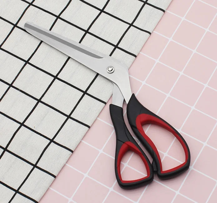 Stainless Steel Kitchen Scissor Pizza Cutting Spatula Slicer Tools Ultra Sharp