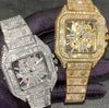 Wristwatch Roman Numerals Diamond