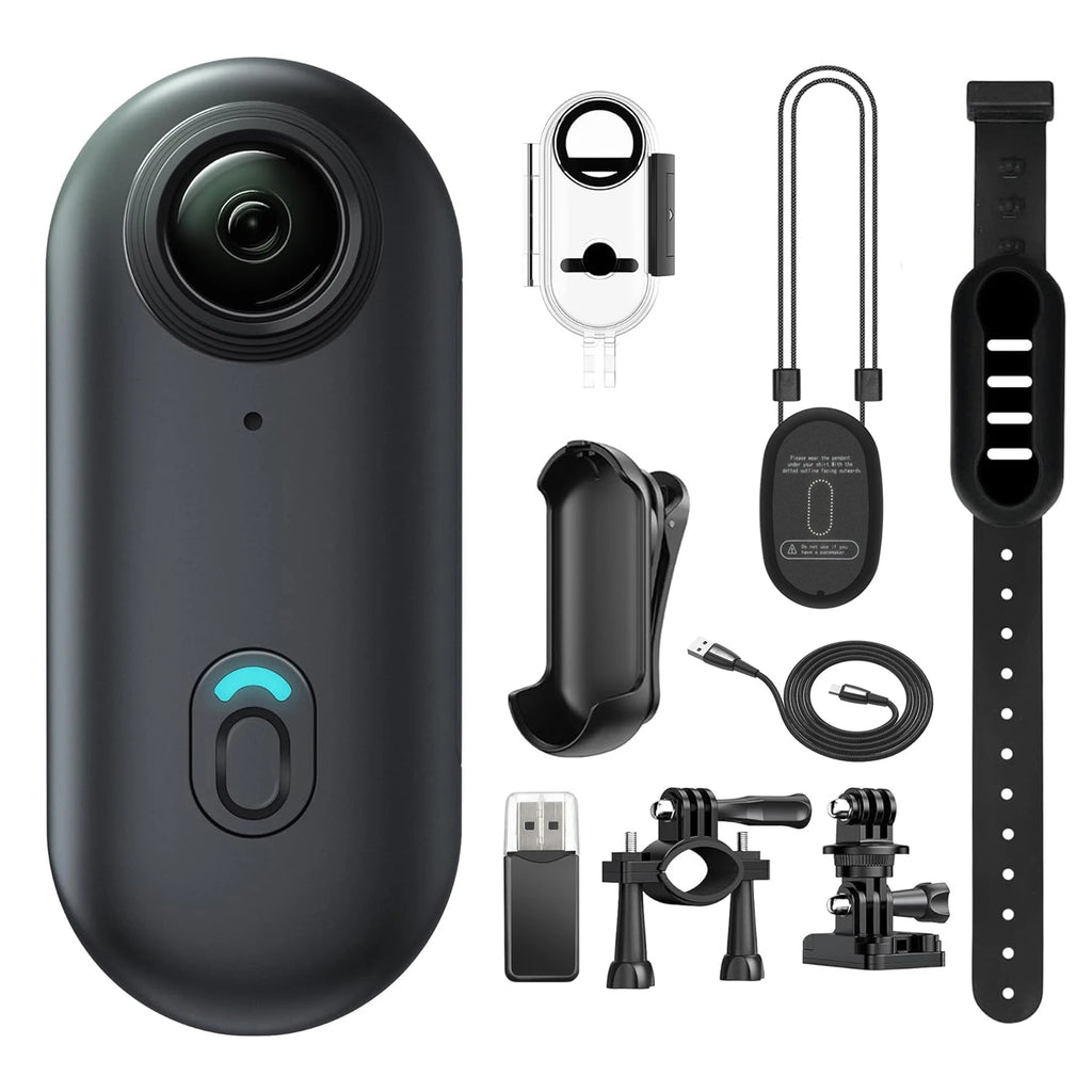 128GB FHD 1080P Mini Body POV Camera, Wearable Action Body Cam