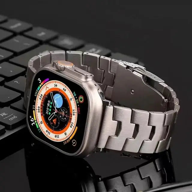 2025 High Quality  Titanium Watch Wrist Band Strap for Apple Watch