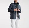 2025 Men's Spring Autumn Casual Jacket in Canvas Stand Collar Zipper Large