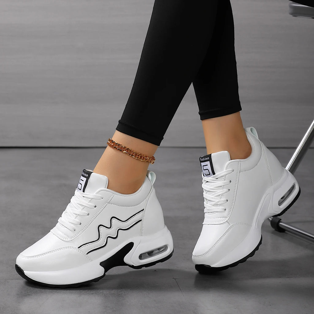 Women's Korean Style Casual Sneakers Outdoor Sports Tennis & Running Shoes