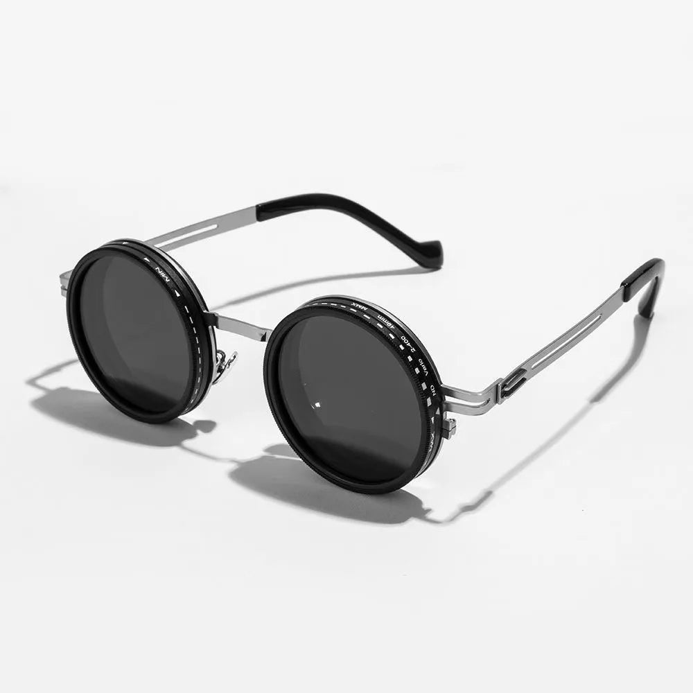 Polarized Brightness Adjustable Sunglasses Aperture ND Filter Tint